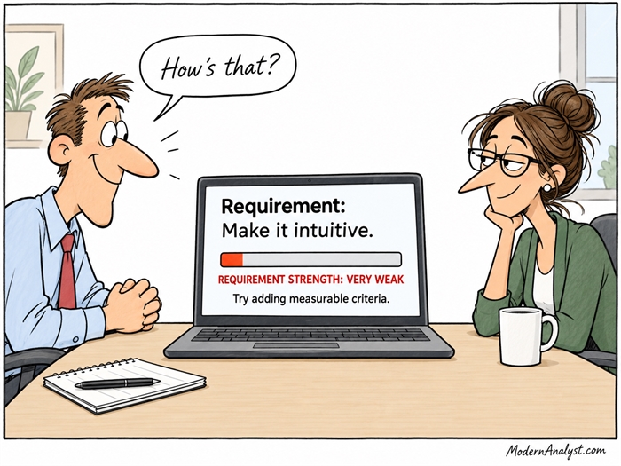 Requirement Strength Meter